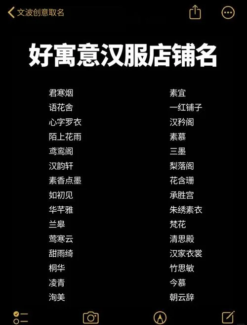 2020服装公司起名_2