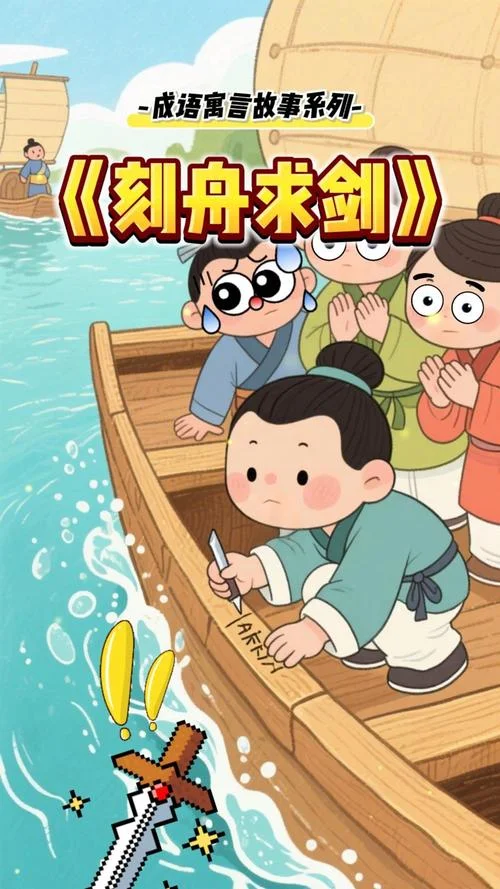 刻舟求剑告诉的道理_1