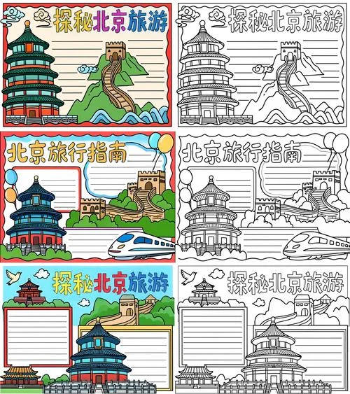 画北京旅游攻略图_1
