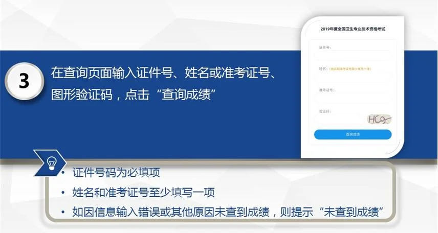 2019年卫生资格考试成绩查询入口_2