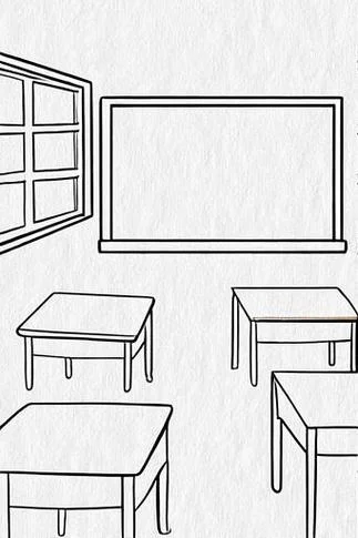 黑板简笔画_2
