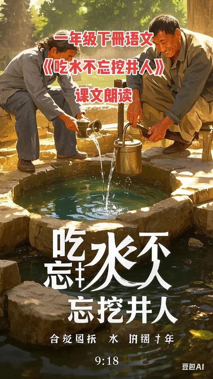 吃水不忘挖井人出处-吃水不忘挖井人