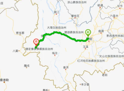 昆明到厦门有多少公里-昆明至厦门约 1700 公里。