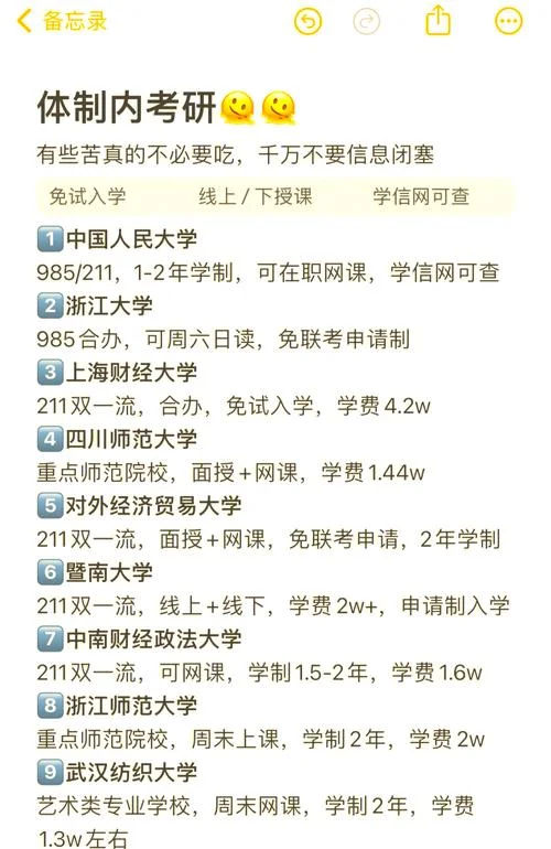 免试入学的全日制研究生_1