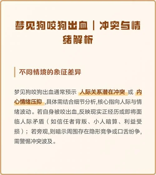 梦见狗咬到手出血了_1