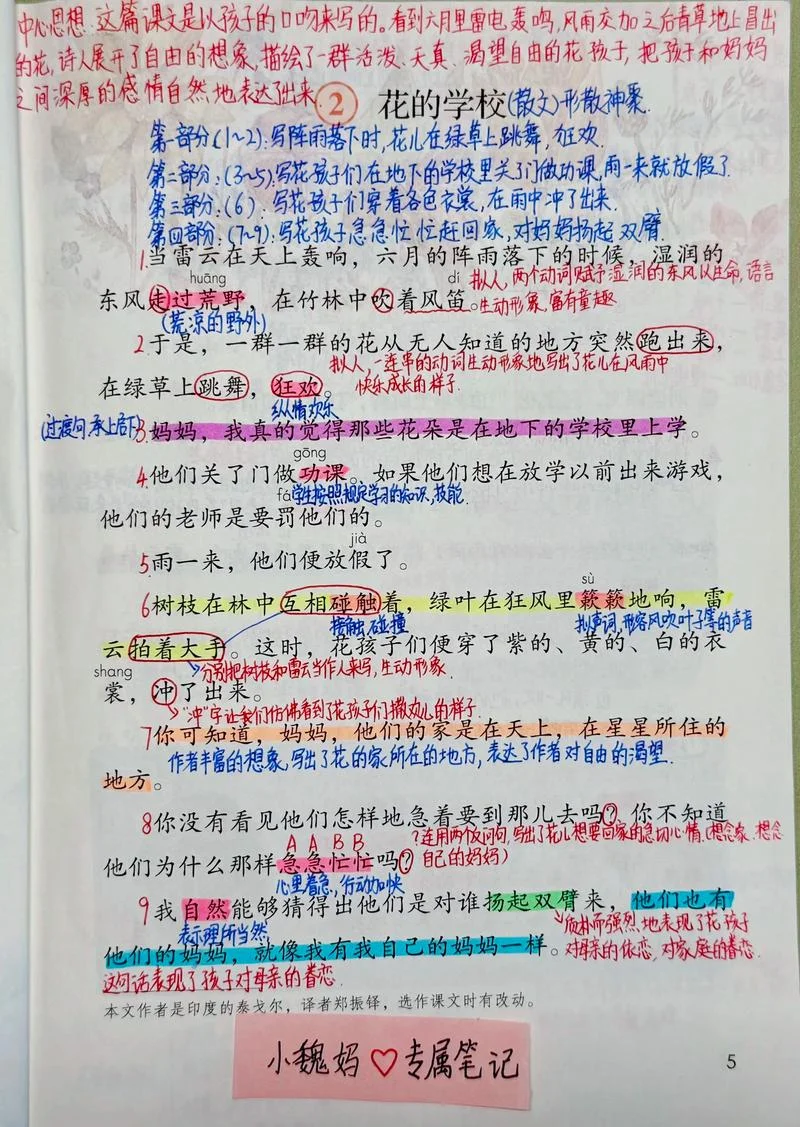 花的学校读后感10个字-花的学校读后感十字