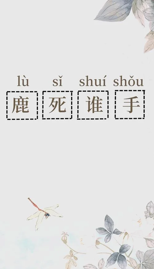 鹿死谁手的下一句成语_2