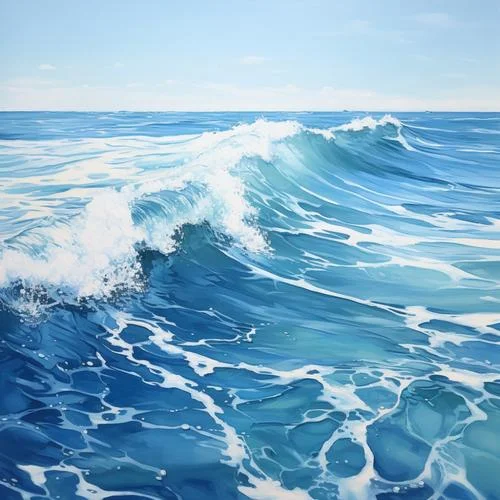 梦见很高的海水_2