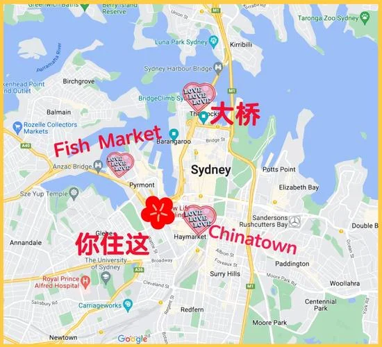 悉尼留学生租房位置-悉尼留学生租屋优选