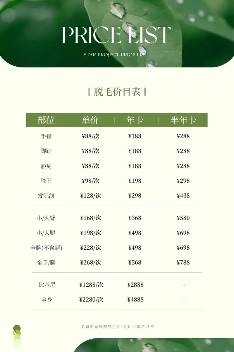 皮肤美容一般多少钱-百元左右