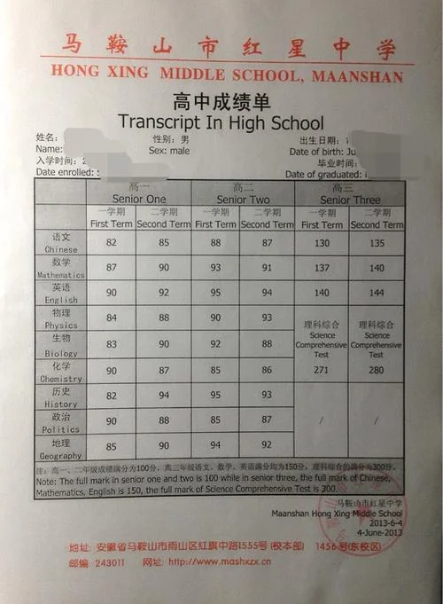 高中平时成绩留学_1