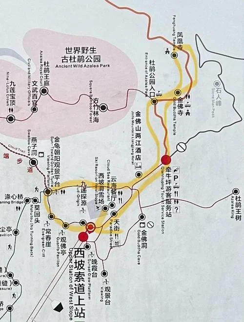 金佛山一日游详细攻略_1