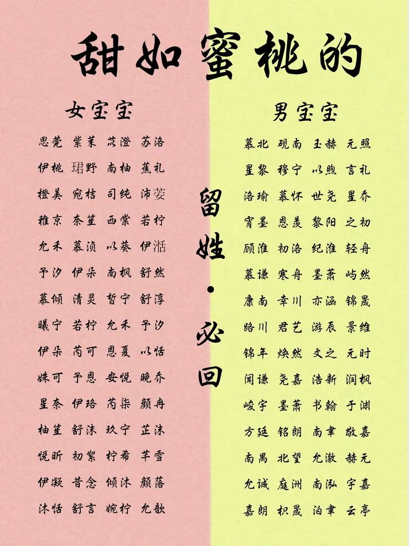 2021年宝宝起名宝典-2021 宝宝起名宝典
