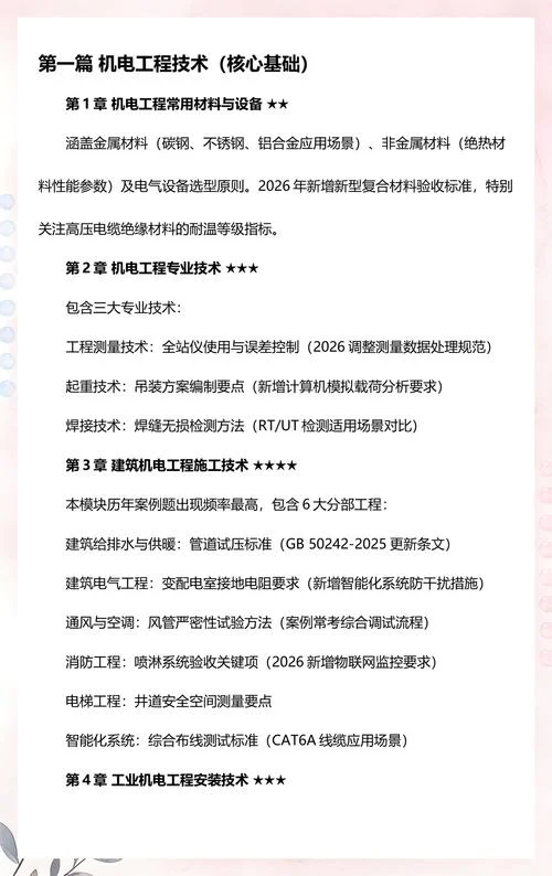 一级建造师机电工程课件_1